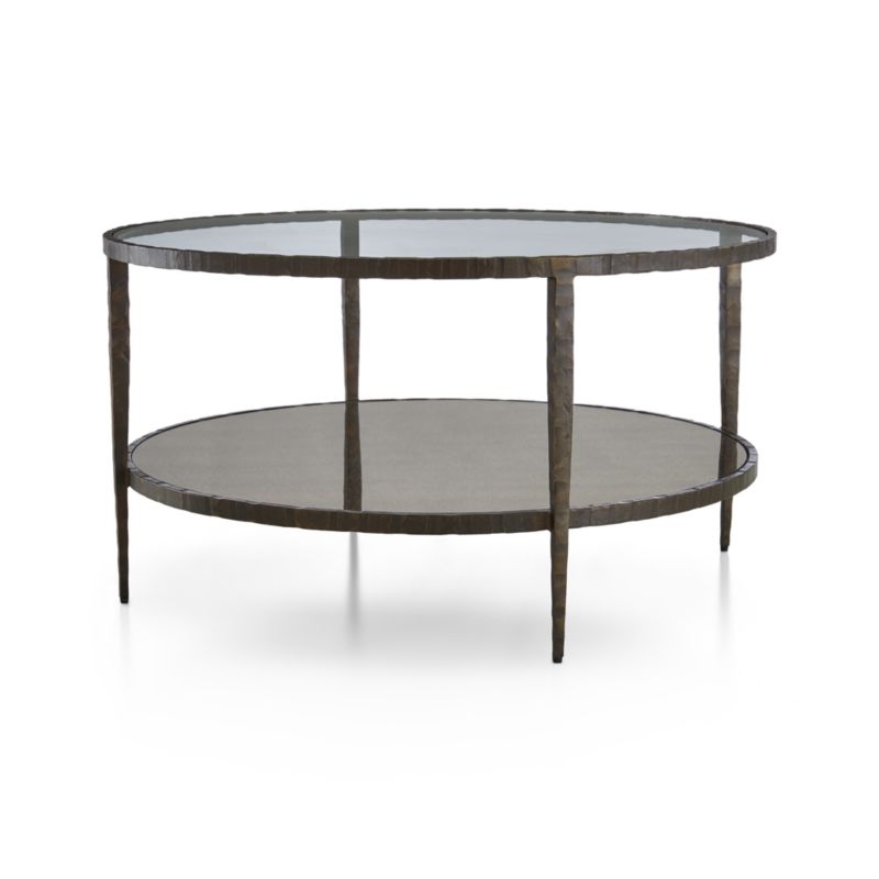 Clairemont Round Art Deco Coffee Table - Image 2