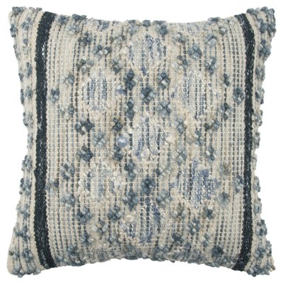 Brooklyn Wool Geometric Throw Pillow - Image 0