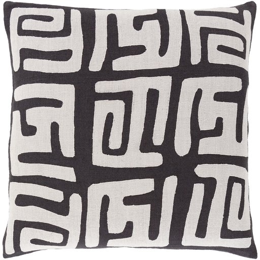 Nairobi Throw Pillow, 22" x 22", with poly insert - Image 1