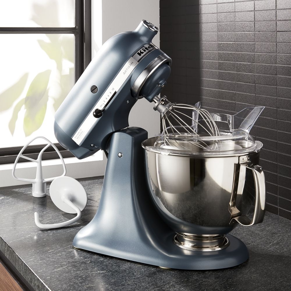 KitchenAid® Artisan® Series 5-Quart Tilt-Head Steel Blue Stand Mixer - Image 0