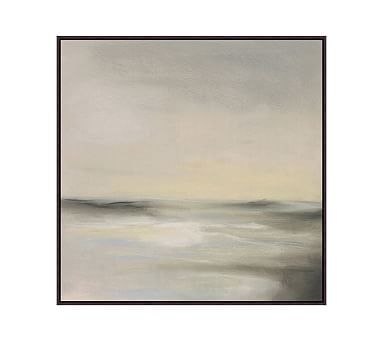 Coastal Sands 2 Framed Canvas, 31" x 31" - Image 0