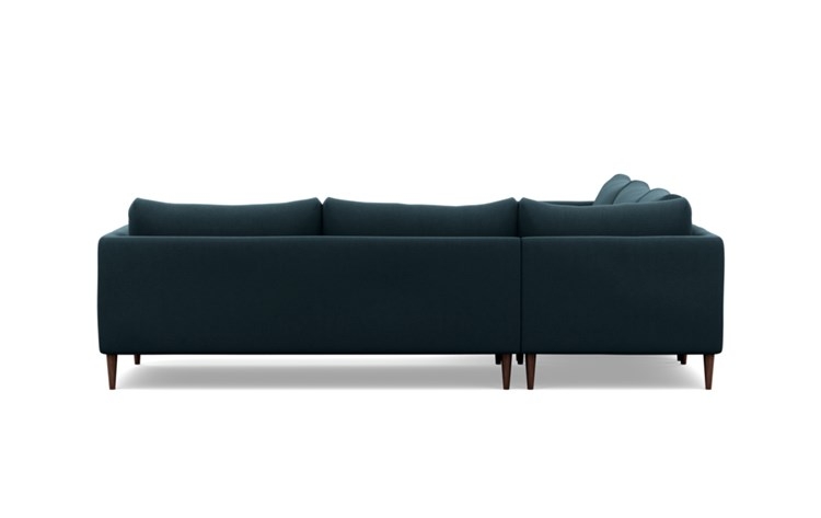 Owens Corner Sectional with Evening Fabric and Oiled Walnut legs - Image 3
