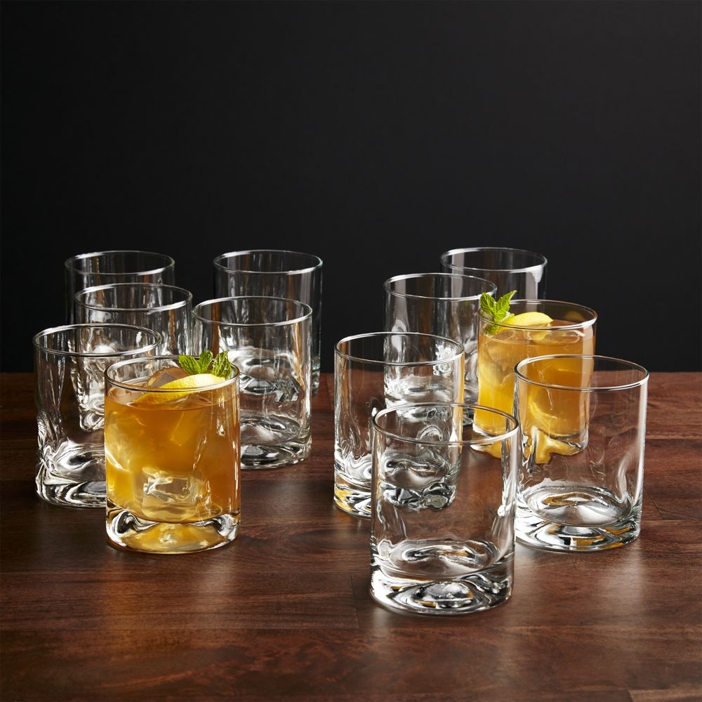Impressions Double Old-Fashioned Glasses, Set of 12 - Image 0