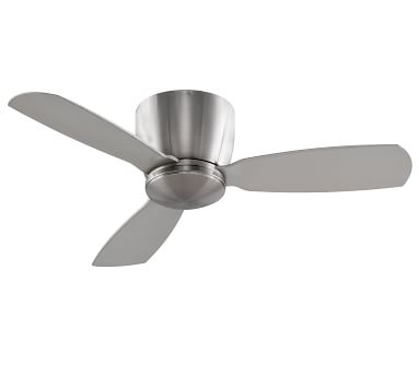Embrace Ceiling Fan, Brushed Nickel with Brushed Nickel Blades - Image 3