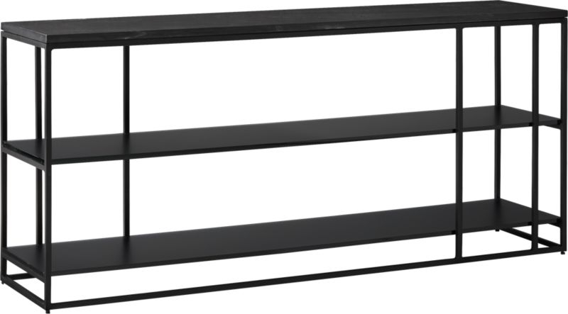Caged Black Marble Media Console - Image 3