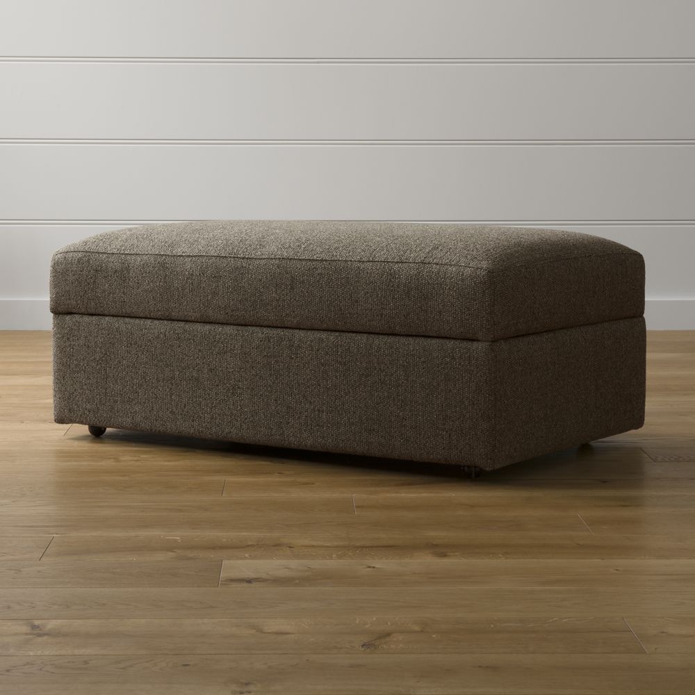 Lounge II Storage Ottoman with Casters - Image 0