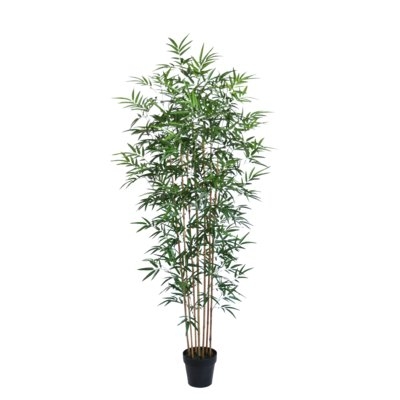Faux Floor Bamboo Tree in Pot - Image 0