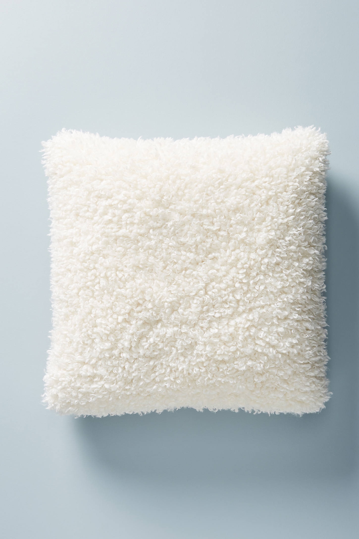 Fuzzy Faux Fur Pillow - Image 0