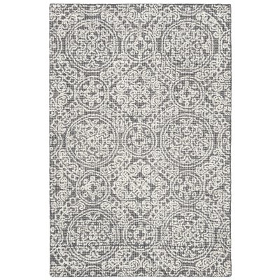Sulema Hand-Tufted Wool Gray/Beige Area Rug - Image 0