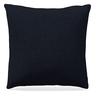 20"x 20" Pillow, Performance Twill, Black Indigo - Image 0