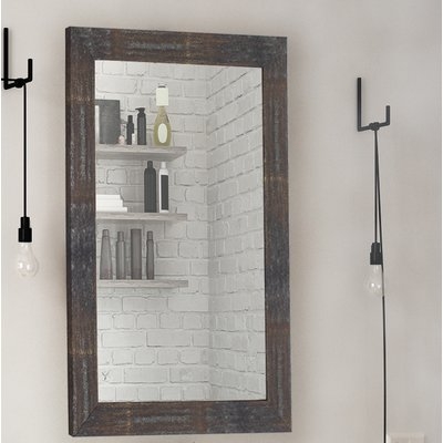 Edmonia Iron Age Oxidized Bathroom/Vanity Mirror - Image 0