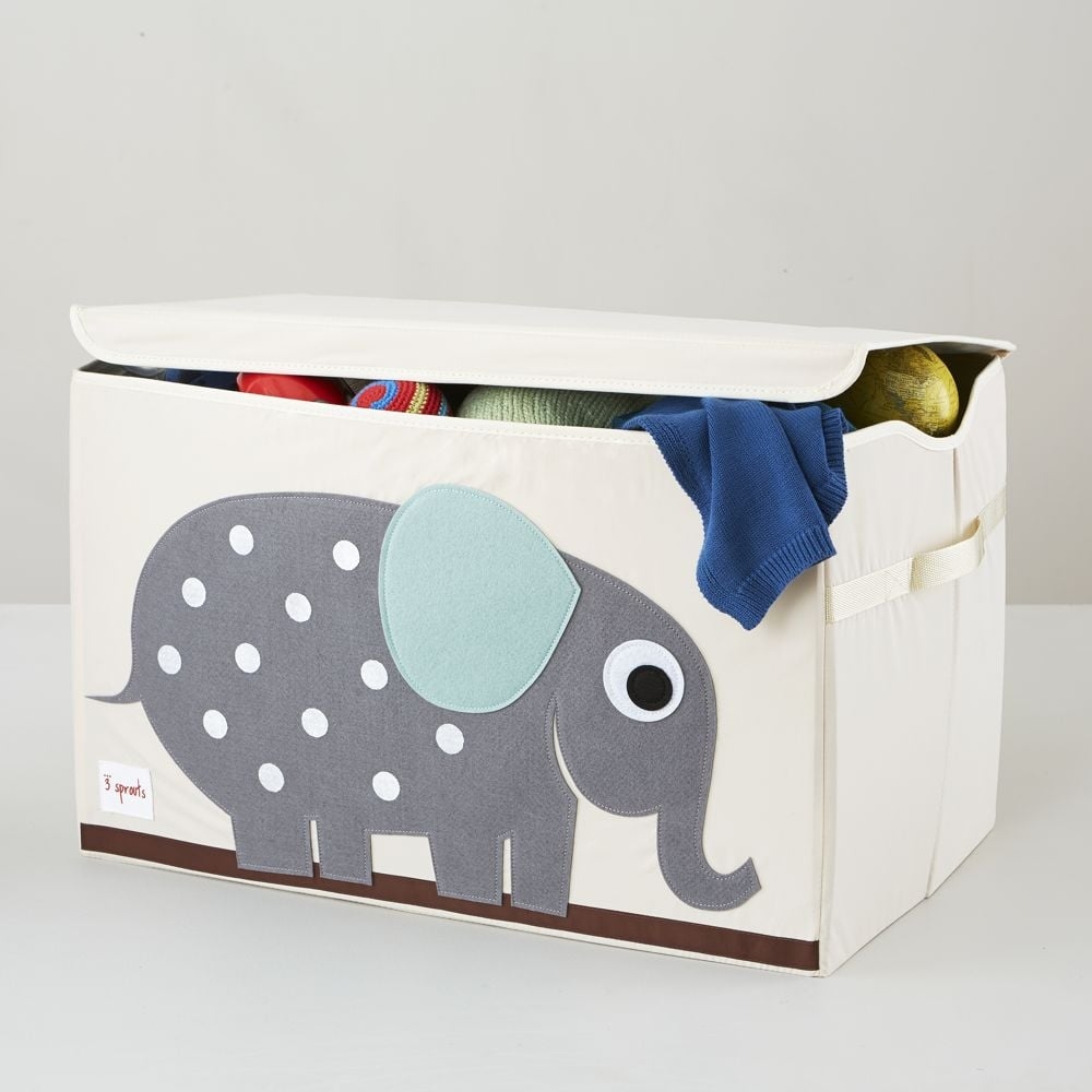3 Sprouts Elephant Toy Chest - Image 0