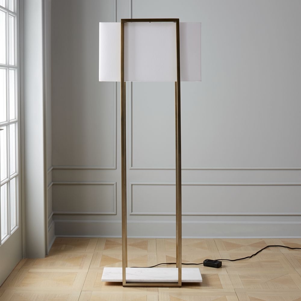 Dauphine Marble Floor Lamp - Image 0