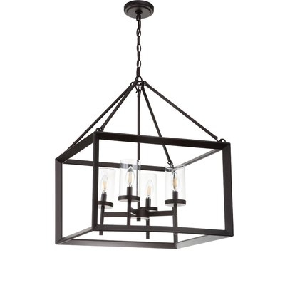 Powell 4-Light Square/Rectangle Chandelier - Image 0