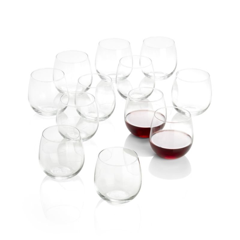 Aspen 17-Oz. Stemless Red Wine Glasses, Set of 12 - Image 3