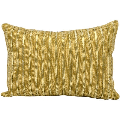 Beaded Stripes Lumbar Pillow - Image 0