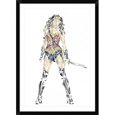 'Wonder Woman' Framed Graphic Art Print - Image 0