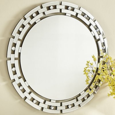 Wheless Contemporary Round Accent Mirror - Image 0