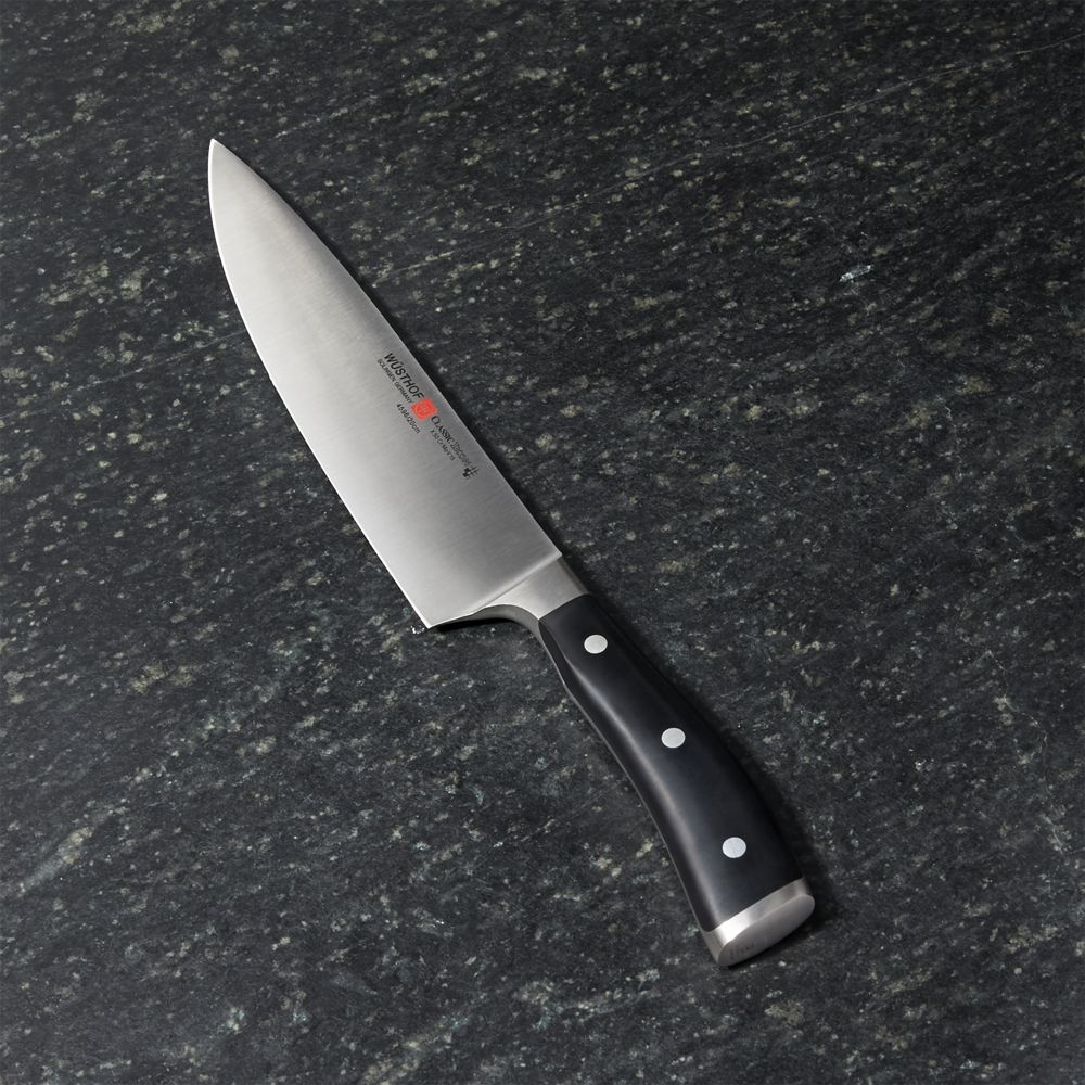 Wusthof ® Classic Ikon Black 8" Chef's Knife - Image 0