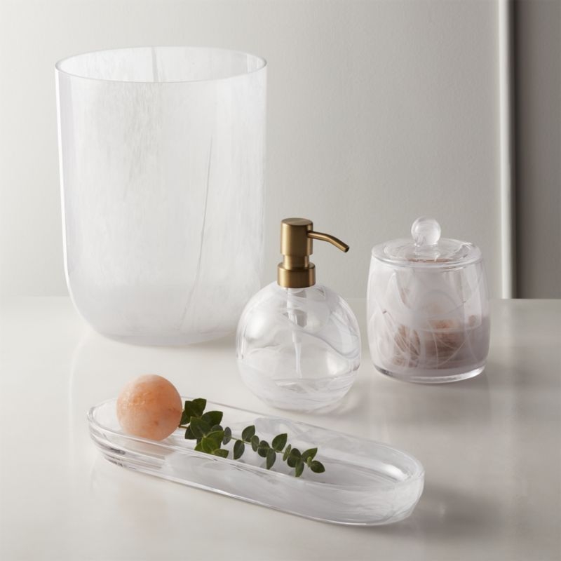 Aura Swirl Glass Canister - Image 1
