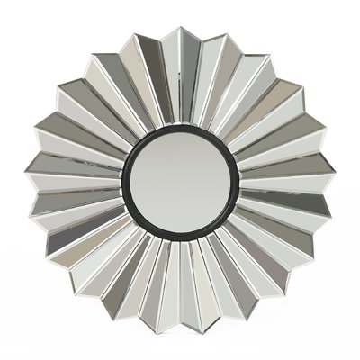Huseby Glam Flower Accent Mirror - Image 0