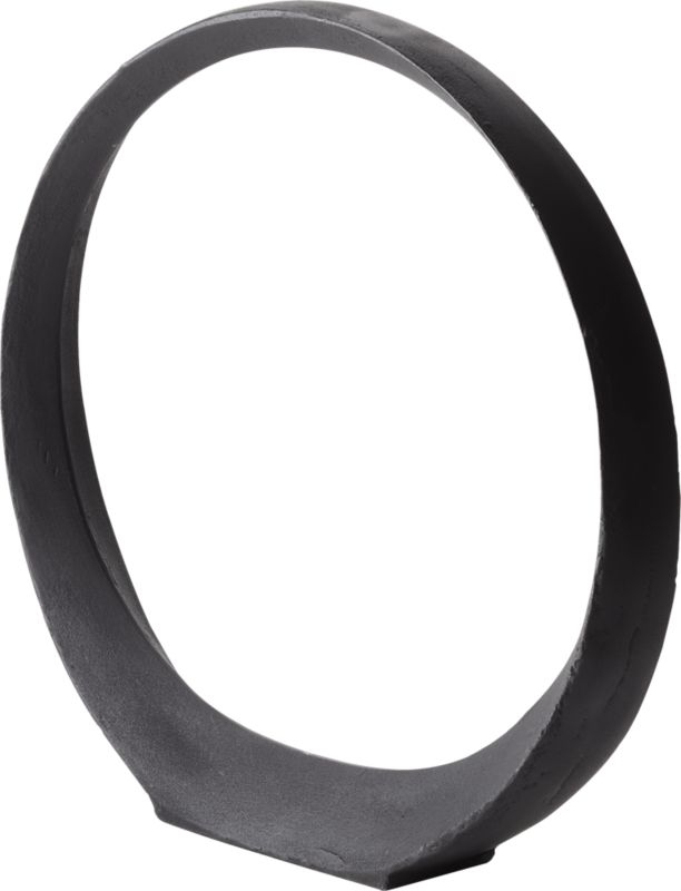 Metal Ring Sculpture, Large - Image 1