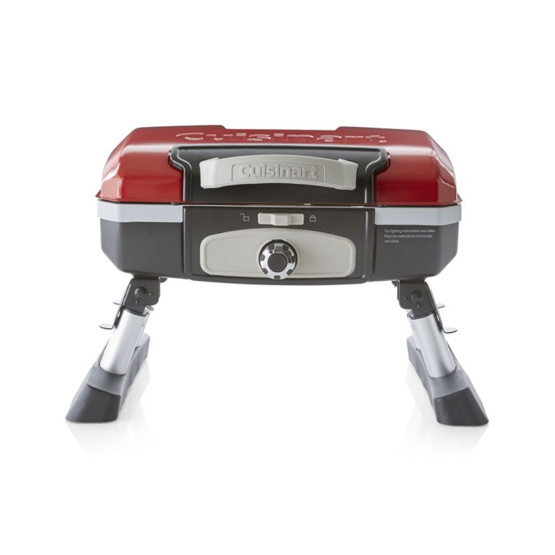 Cuisinart ® Petite Red Portable Outdoor Propane Gas Grill - Image 5
