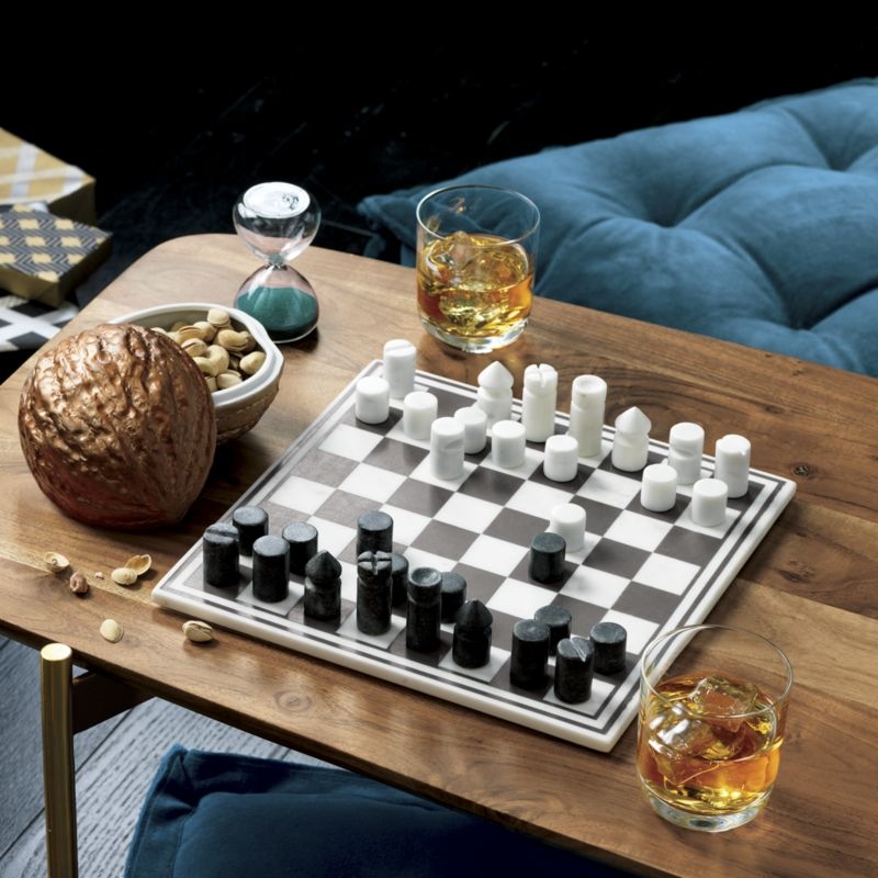 Luxury Marble Chess Game - Image 3