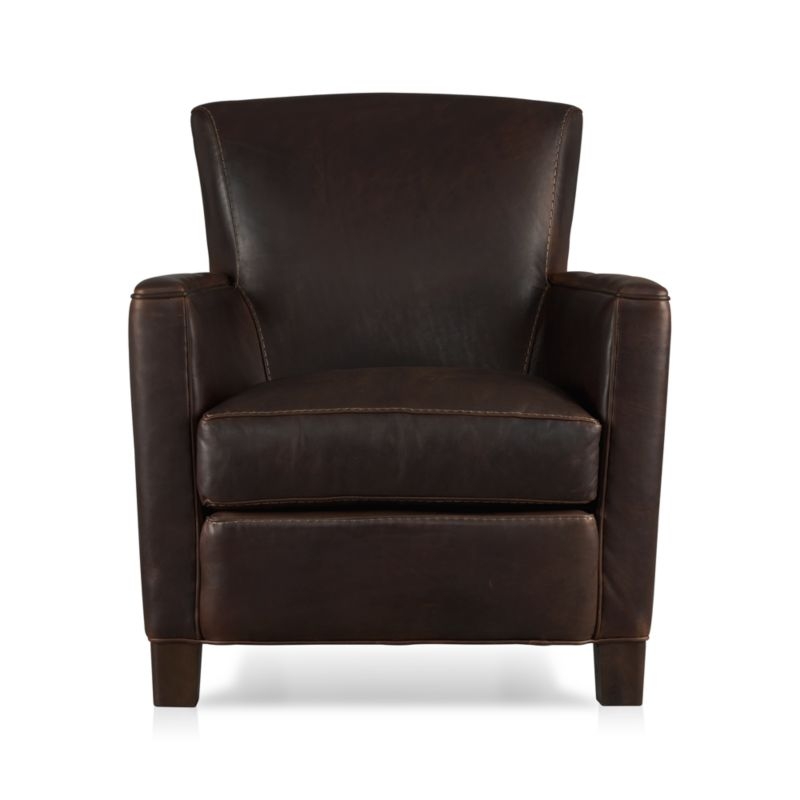 Briarwood Leather Chair - Image 1