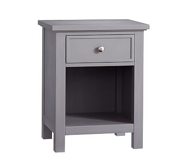 Elliott Nightstand, Charcoal, Unlimited Flat Rate Delivery - Image 0