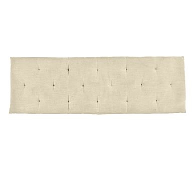 Samantha Tufted Bench Cushion, Sunbrella(R) Solid Linen Sand - Image 0