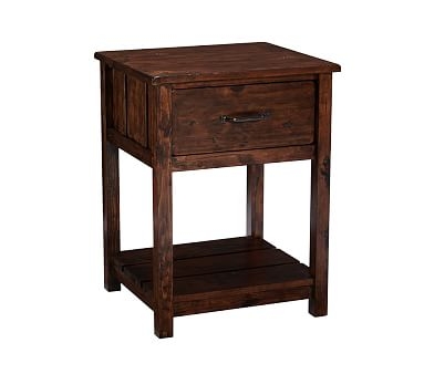 Camp Nightstand, Simply White, UPS Delivery - Image 1