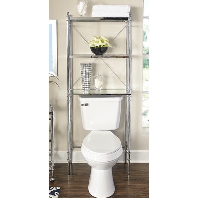 Westra 25.98" W x 65.94" H Over the Toilet Storage - Image 0