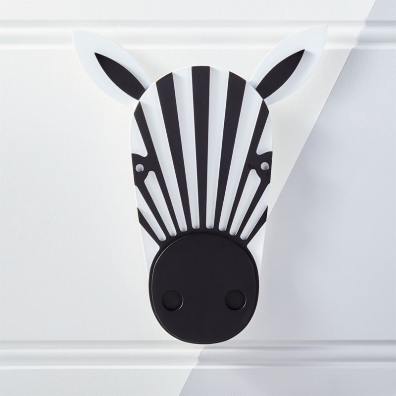 Zebra Animal Head Wall Decor - Image 1