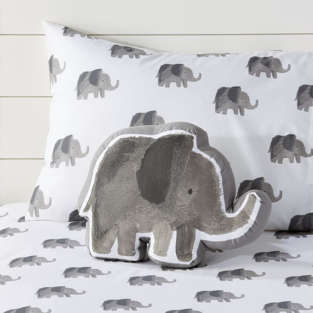 Elephant Throw Pillow - Image 0