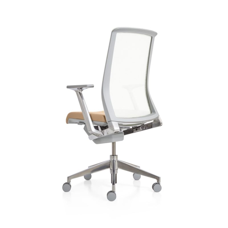 Haworth® Very® Mesh Buff Desk Chair - Image 1