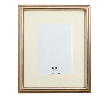 Eliza Gilt Picture Frame, 8 x 10" Narrow Frame, Champagne Gilt finish - Image 0