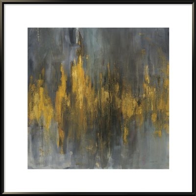 'Black and Gold Abstract' Print - Image 0