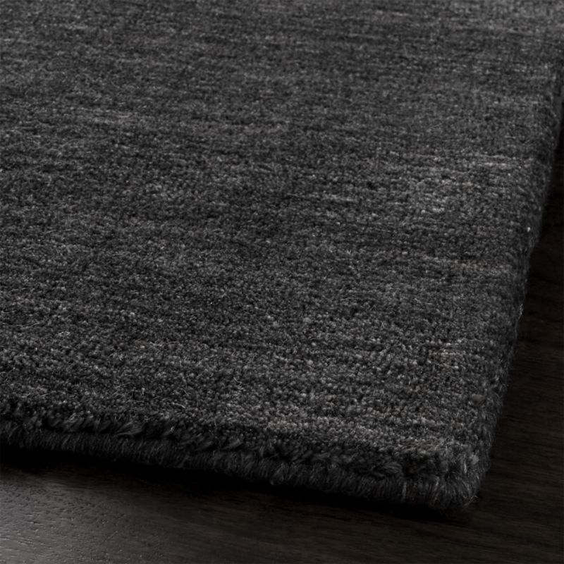 Baxter Carbon Grey Wool Rug 8'x10' - Image 5