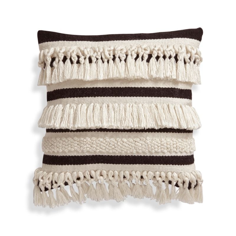 Mohave Fringe Outdoor Pillow - Image 2