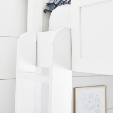 Hampton Bunk Bed, Full-over-Full, Simply White - Image 2