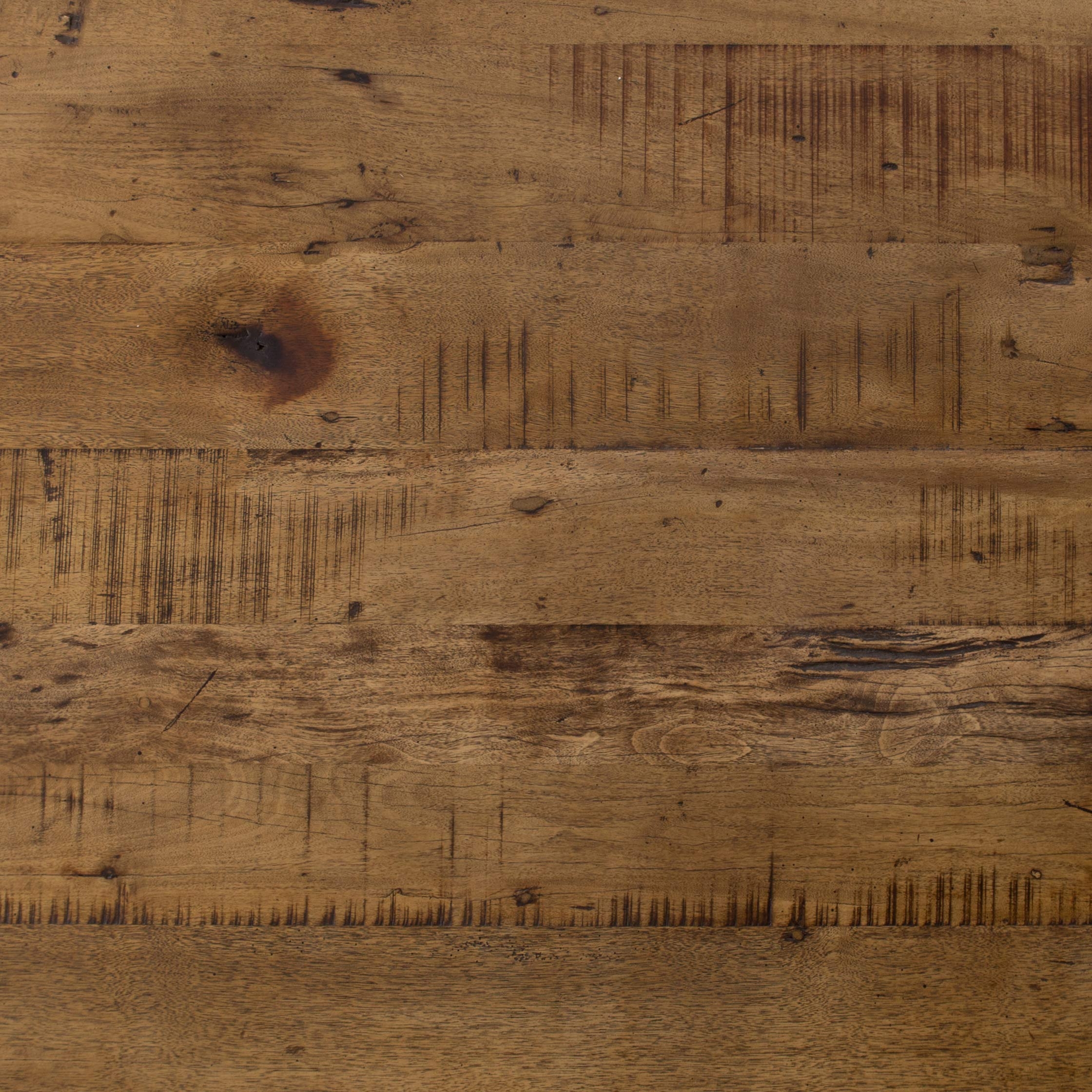 Eckard Rustic Lodge Geometric Reclaimed Wood Coffee Table - Image 6
