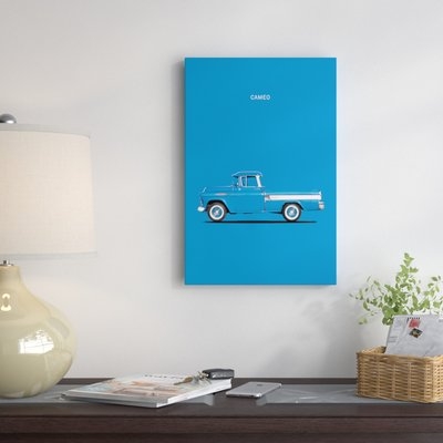 '1957 Chevrolet Cameo' Graphic Art Print on Canvas - Image 0