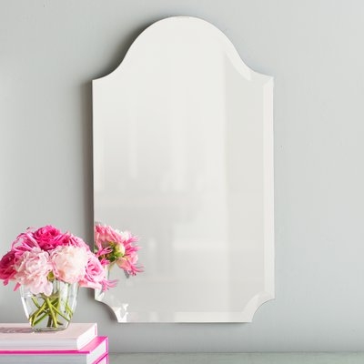 Dariel Tall Arched Scalloped Wall Mirror - Image 0