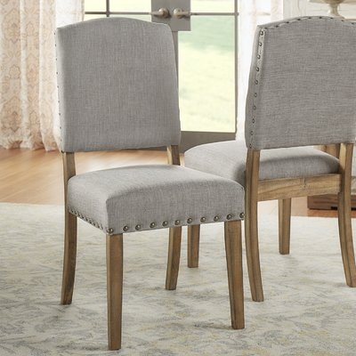 Pompon Upholstered Dining Chair - Set of 2 - Image 0