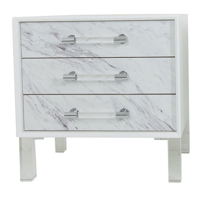 Carrera End Table with Storage - Image 0