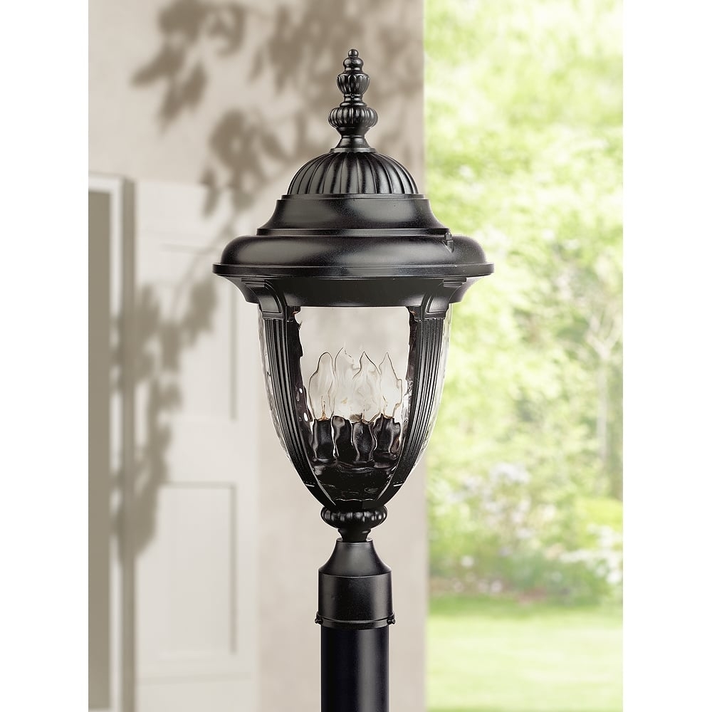 Bellagio Collection 24 1/2" High Black Outdoor Post Light - Image 0