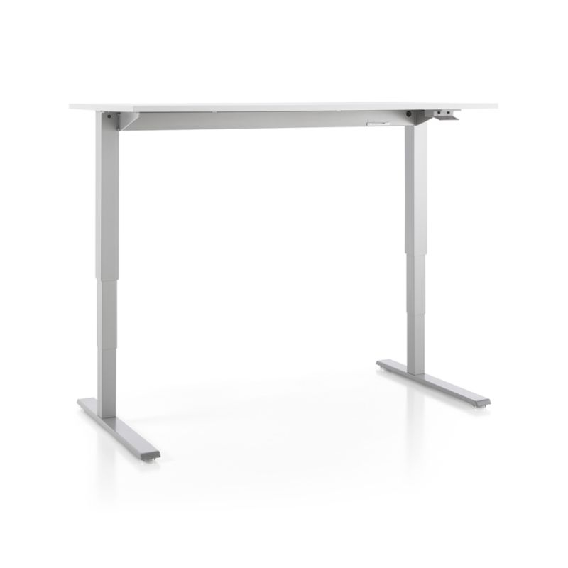 Humanscale ® Float ® Sit/Stand 60" White Desk - Image 5