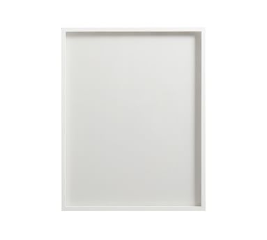 Floating Wood Gallery Frame, 28x36 (29x37 overall) - White - Image 3