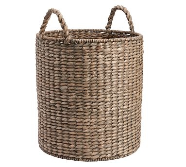 Charleston Handwoven Seagrass Tote Basket - Image 0